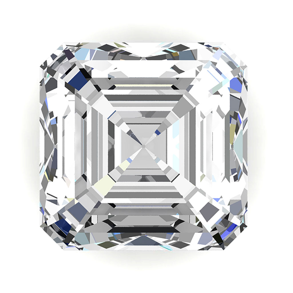 4.00 Carat D VS1 Asscher Diamond