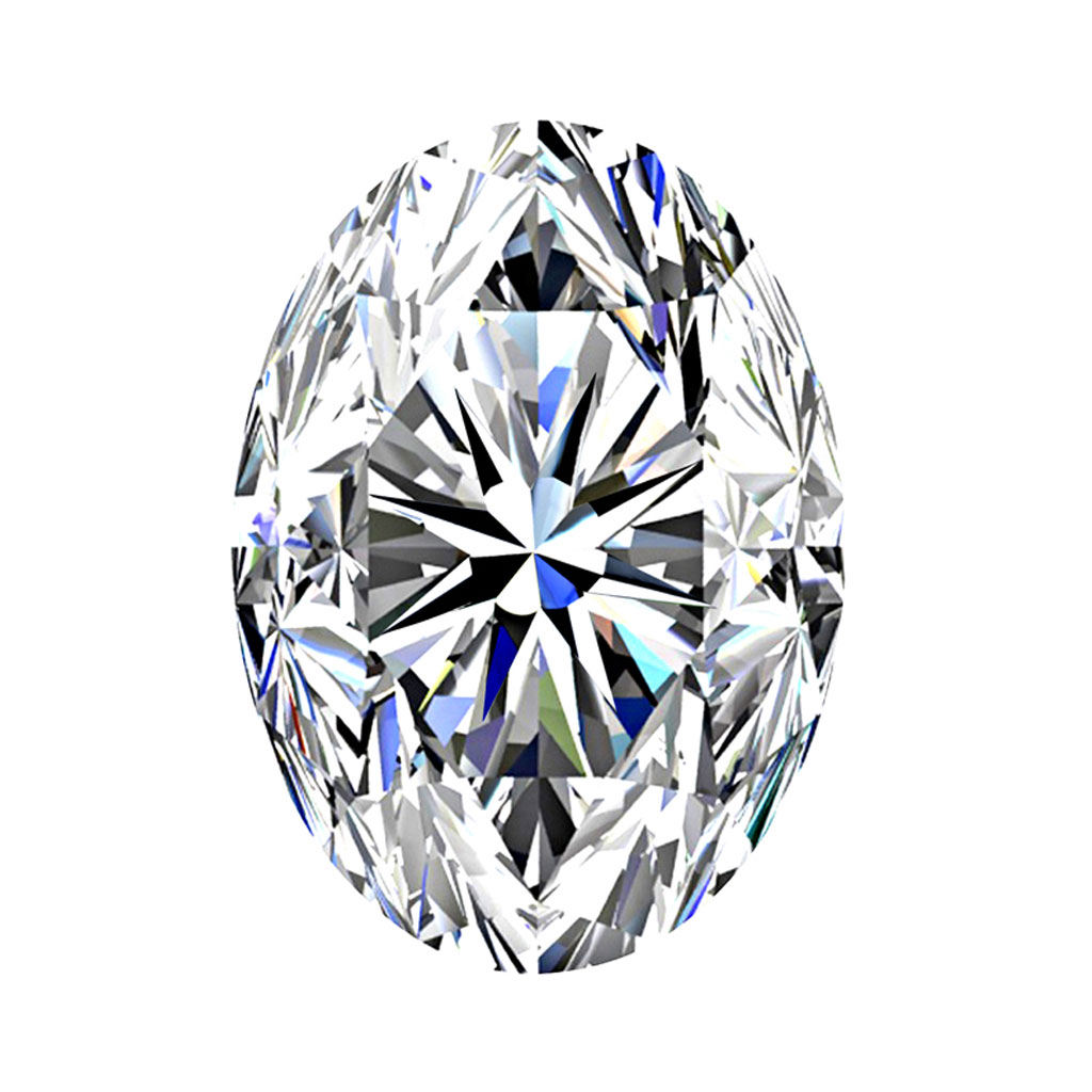 0.30 Carat H VS2 Oval Diamond